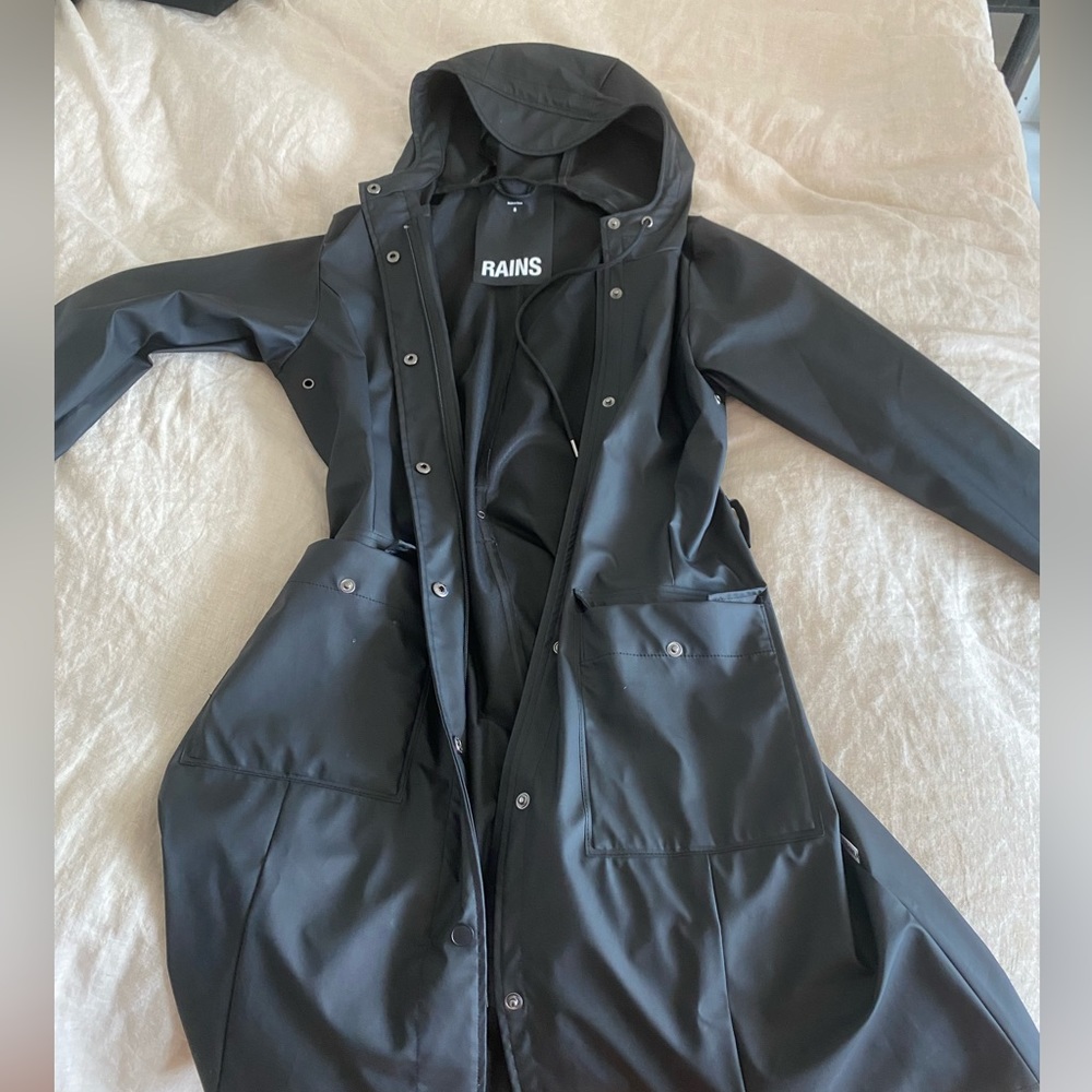 Rains Jacket Anorak with belt size small